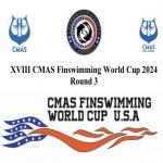 18th CMAS Finswimming World Cup, Round 3, Coral Spring, 2024