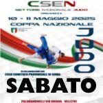 JUDO - COPPA NAZIONALE 2025 - SABATO