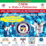 KARATE - Trofeo Nazionale e-Kata e-Palloncino - Cat. giovanili
