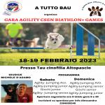 BH - AGILITY DOG - ALTOPASCIO ATUTTOBAU - 18 FEBBRAIO 2023