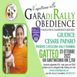 RO - RALLY OBEDIENCE - GATTEO - AMICI CONFIDO - 23 OTTOBRE