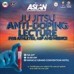 REGISTRATION - Ju-Jitsu Anti-Doping Lecture Bangkok