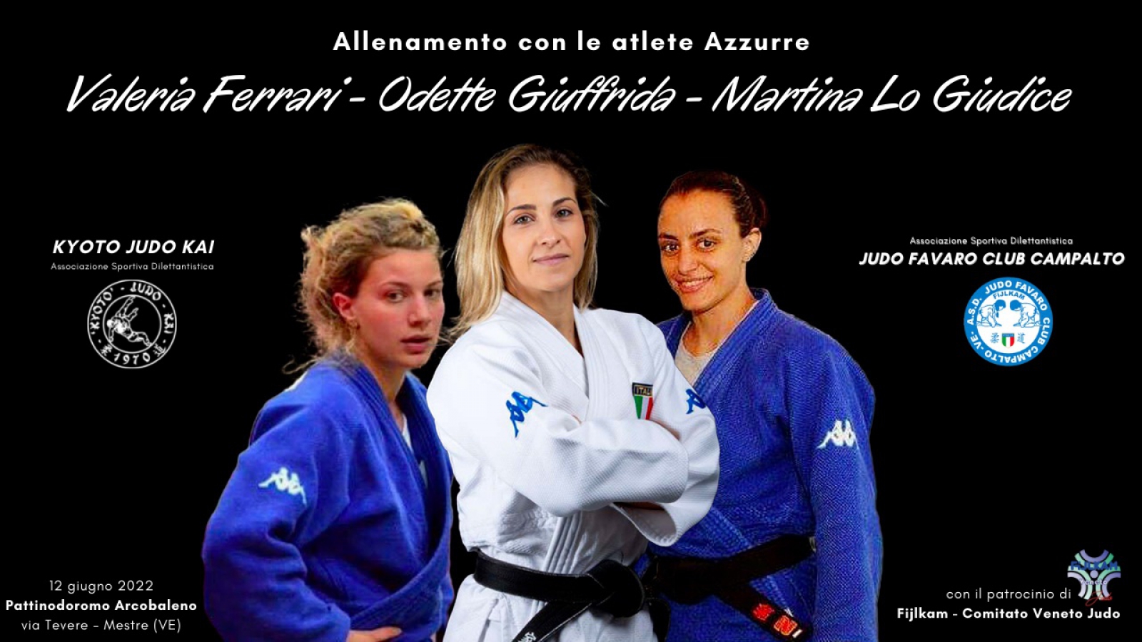 SET Online Judo ALLENAMENTO CON LE AZZURRE GIUFFRIDA - FERRARI