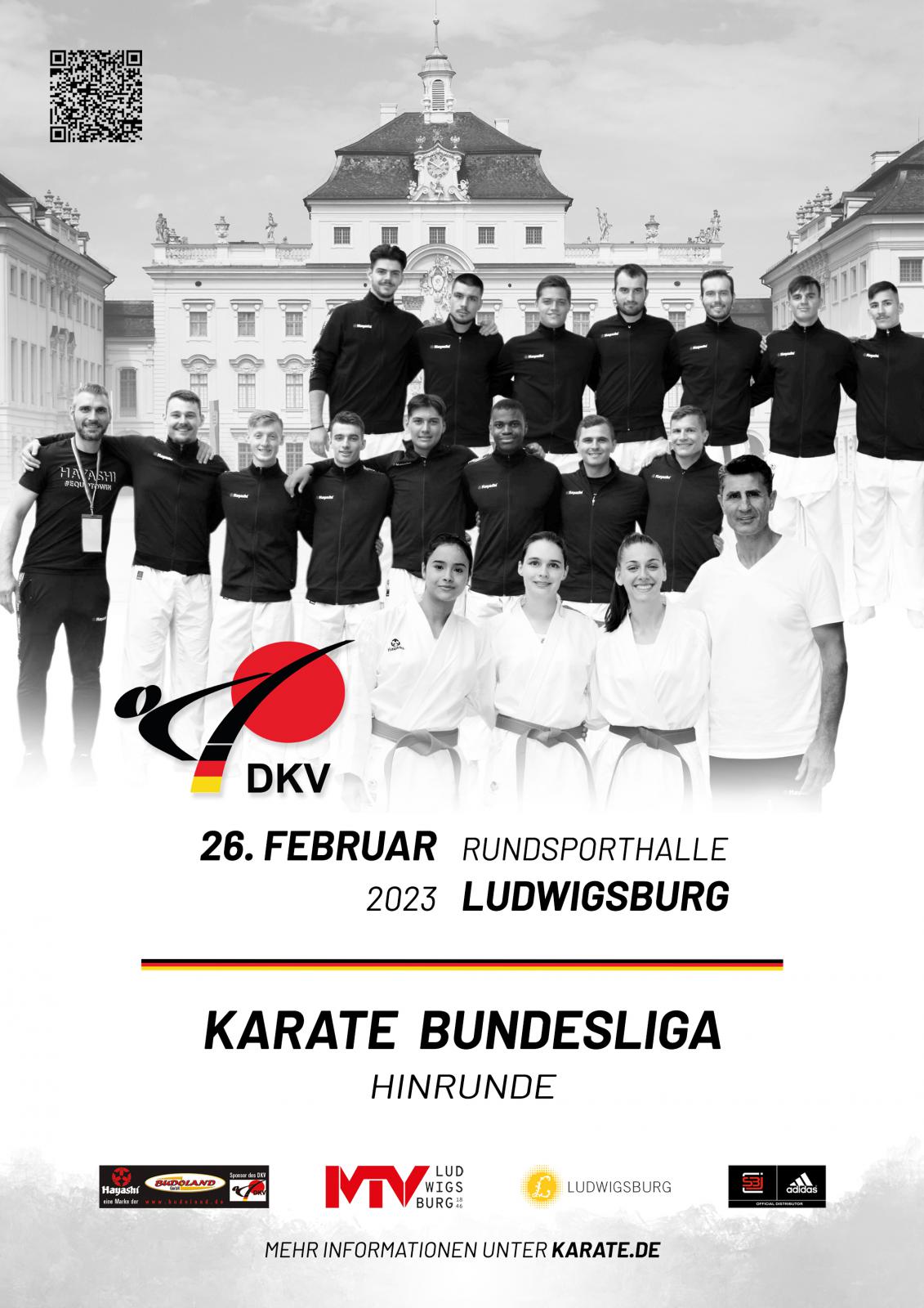 SET Online DKV: Karate Bundesliga 2023 Hinrunde