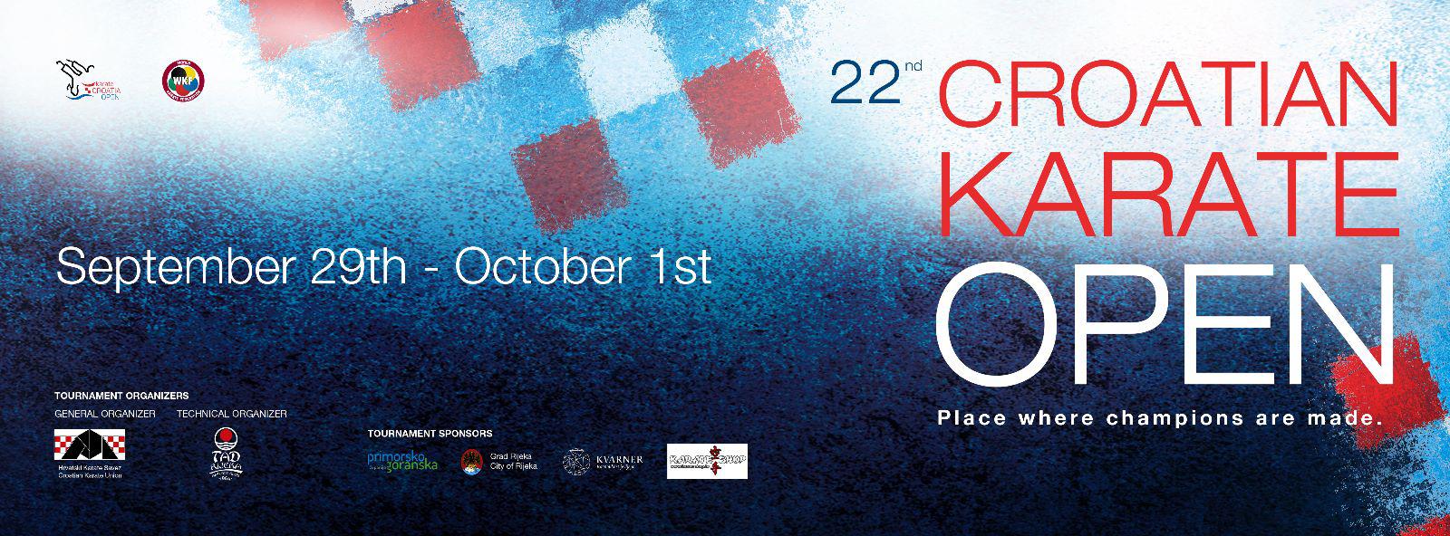 SET Online Croatia 22nd Croatian Karate Open