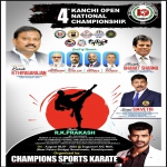 4TH KANCHI OPEN NATIONAL KARATE CHAMPIONSHIP - 2022