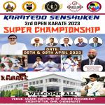 KARATEDO SENSHUKEN - 3RD OPEN KARATE SUPER CHAMPIONSHIP - 2023