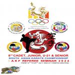 8TH CADET, JUNIOR, U-21 & SENIOR SOUTH ASIAN KARATE CHAMPIONSHIP 2024