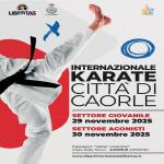 2° INTERNAZIONALE KARATE AGONISTI Città DI CAORLE 2025