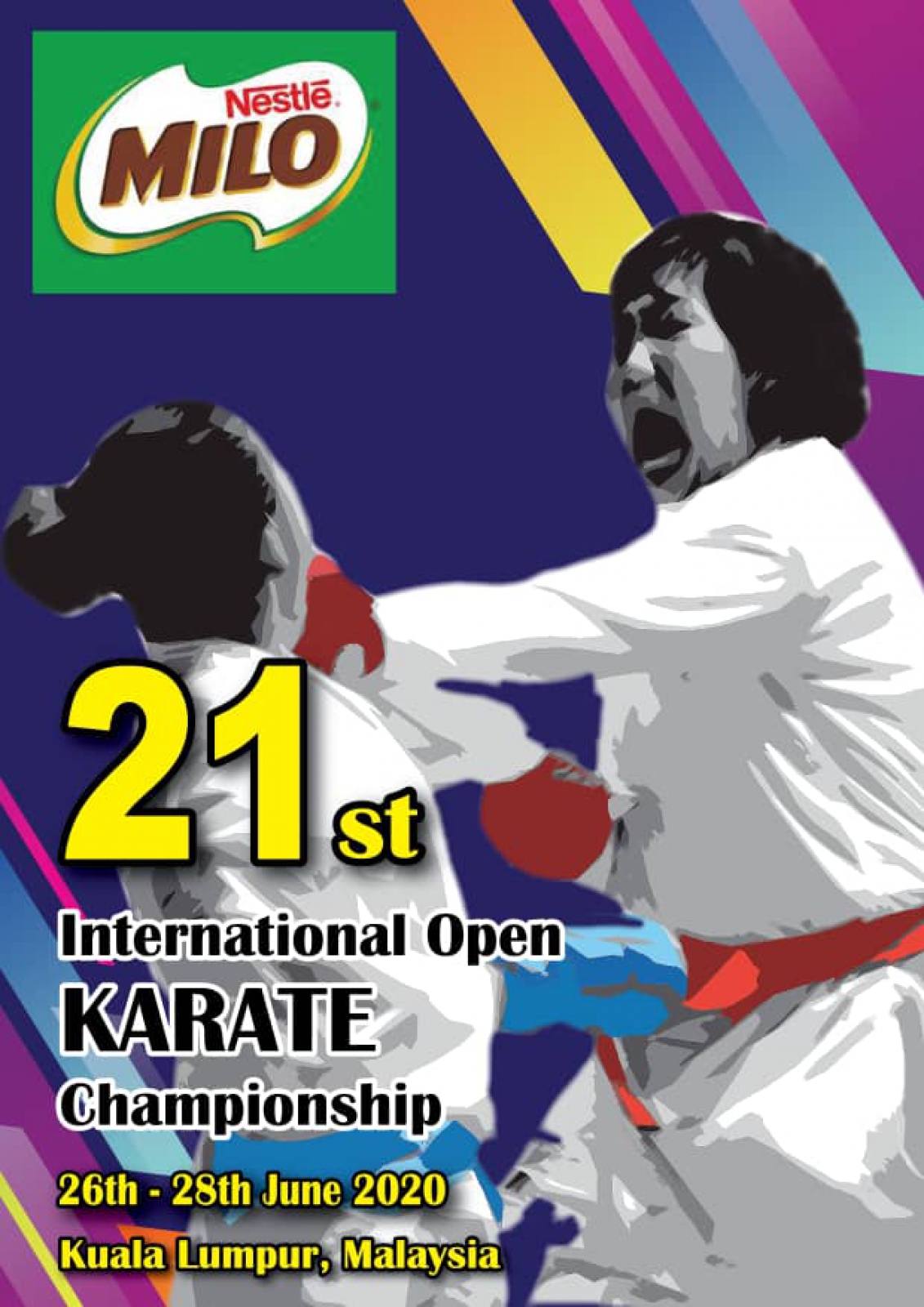 SET Online Karate 21st MILO INTERNATIONAL OPEN KARATE CHAMPIONSHIP 2020