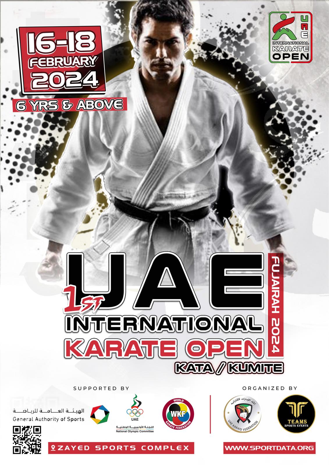 SET Online Karate 1 st UAE International Karate Open KATA / Kumite