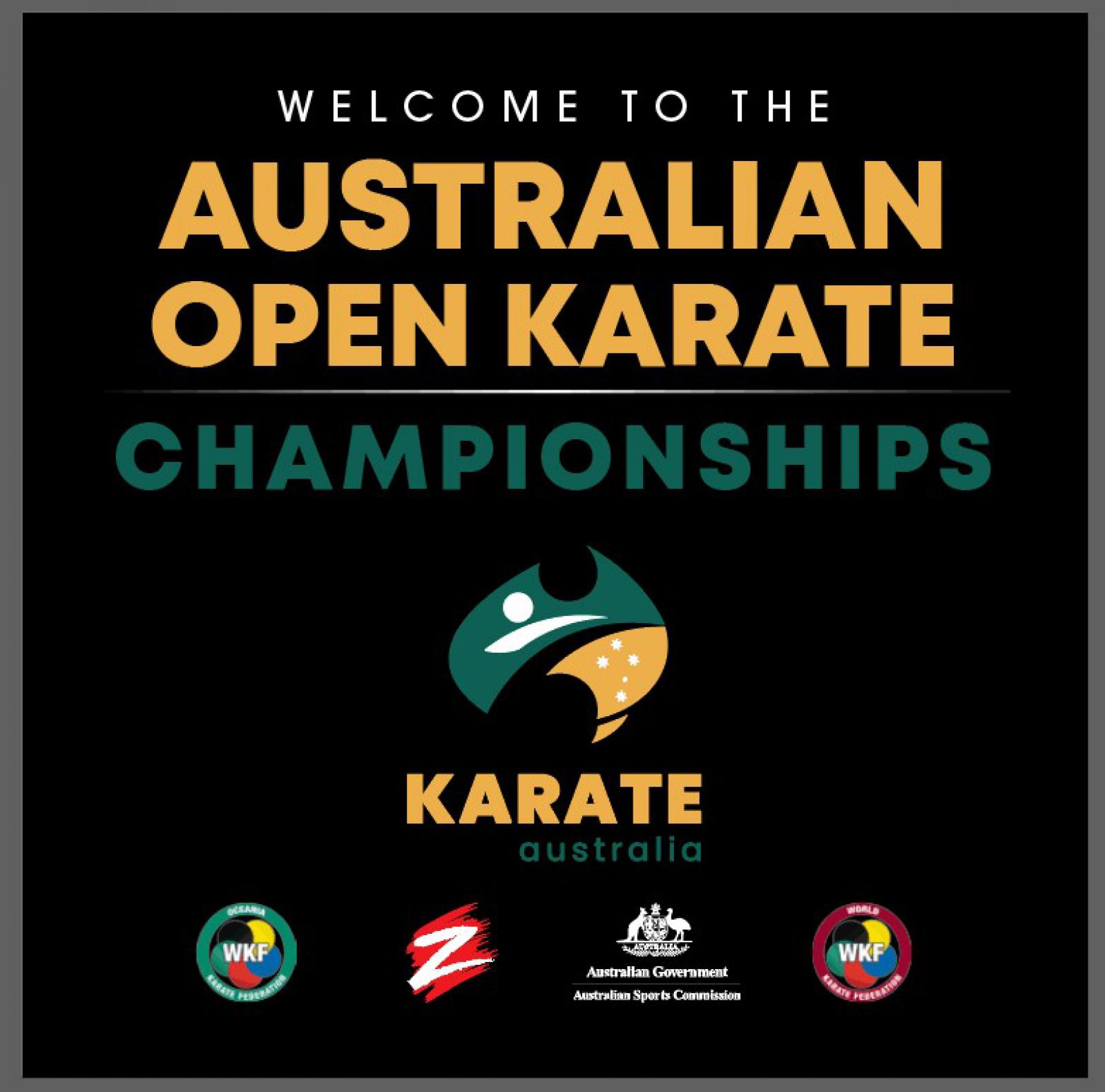 SET Online Australia 2024 Australian Open Karate Championships