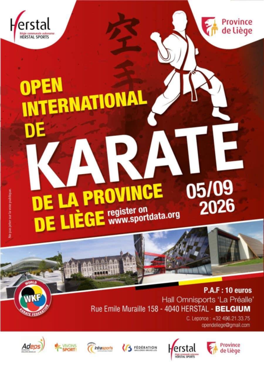 SET Online Karate: Open International Karaté de la Province de