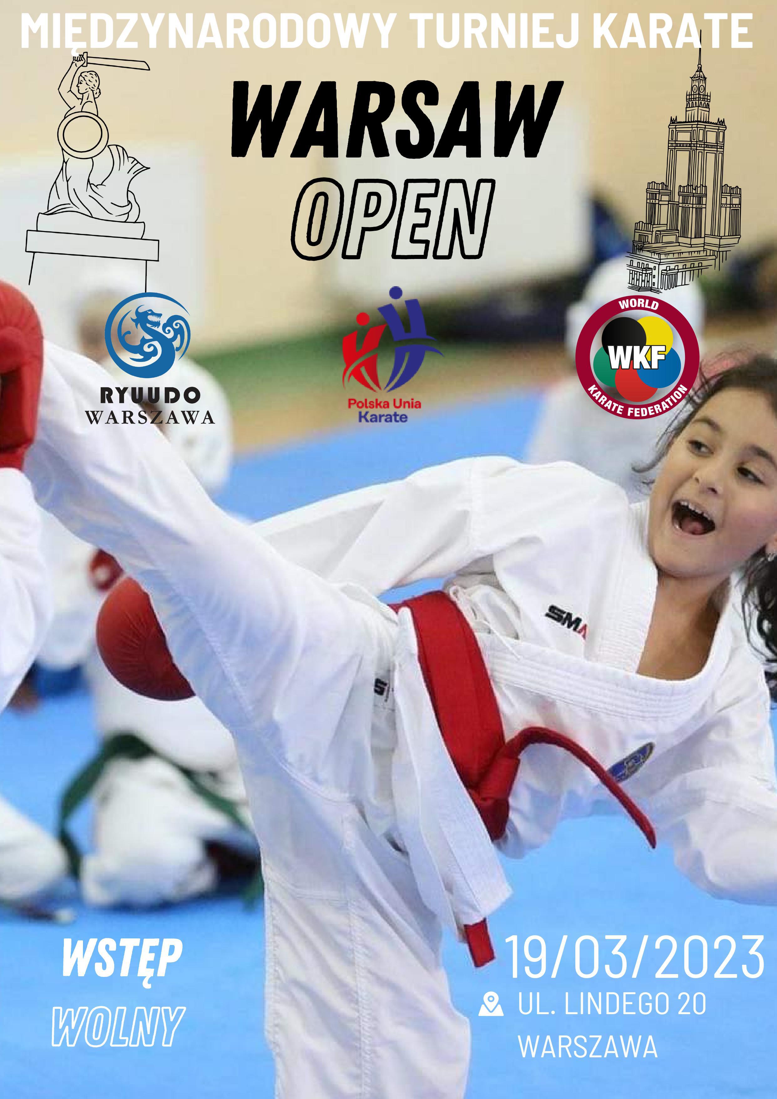 SET Online Poland WARSAW OPEN KARATE WKF