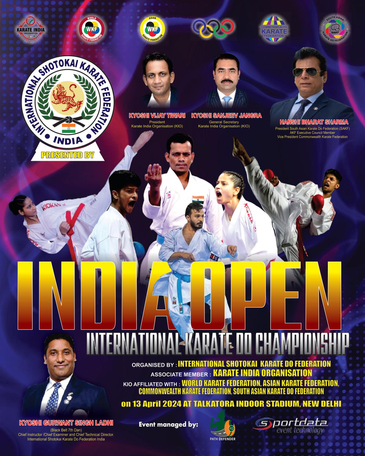 SET Online Karate INDIA OPEN International Karate Do Championship 2024