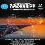 INTERNATIONAL KICKBOXING UNIVERSITY CHAMPIONSHIP 2023