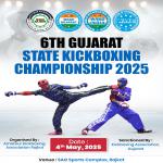 6TH GUJRAT STATE KICKBOXING CHAMPIONSHIP 2025