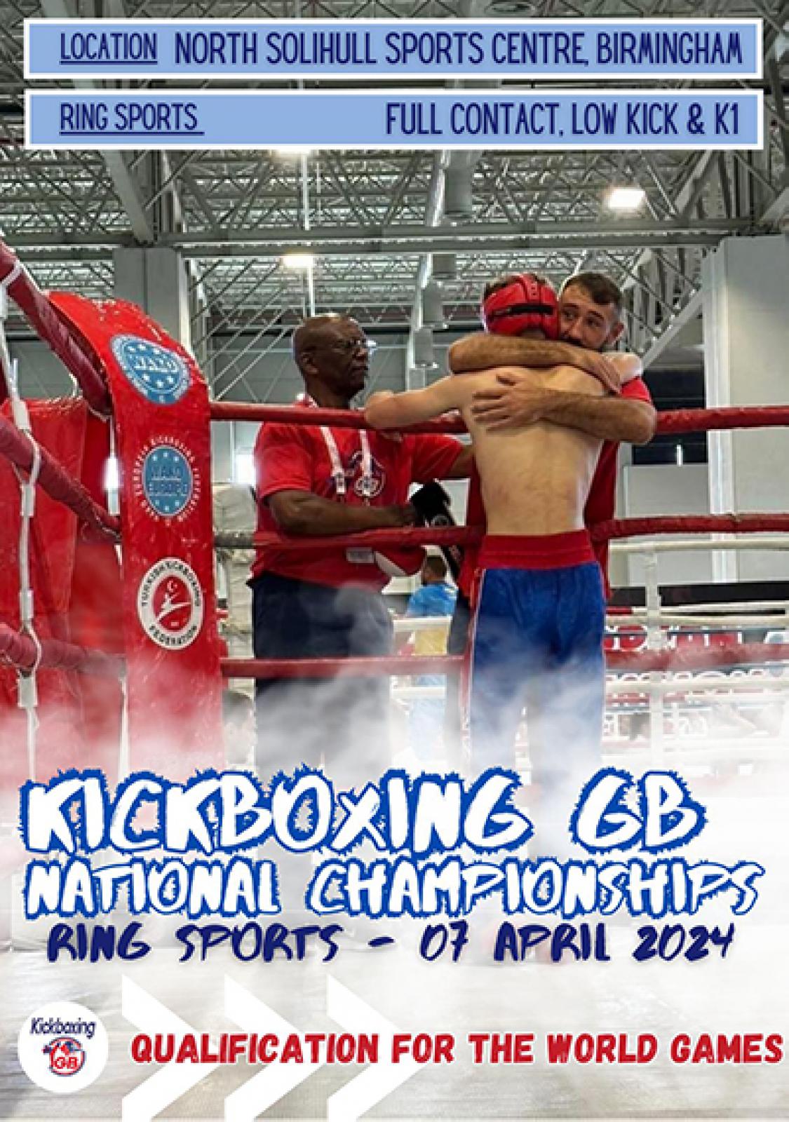 SET Online Kickboxing WAKO British Nationals 2024 Ring Sports