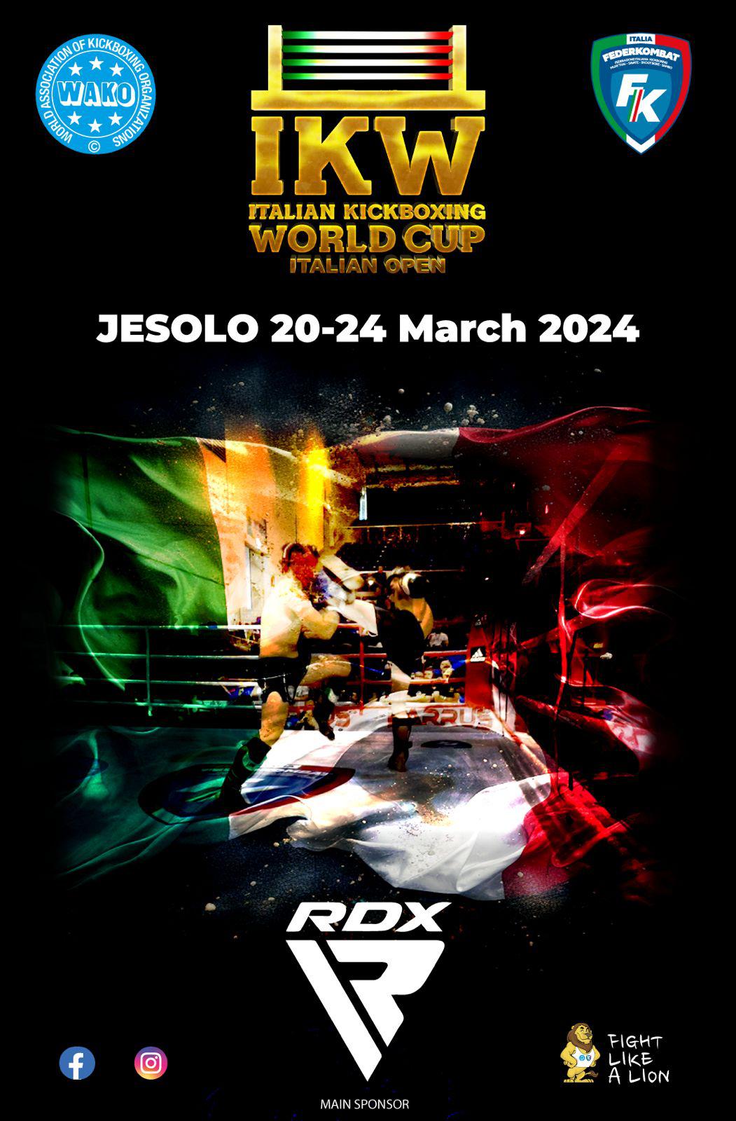 SET Online Kickboxing ITALIAN WORLD CUP 2024