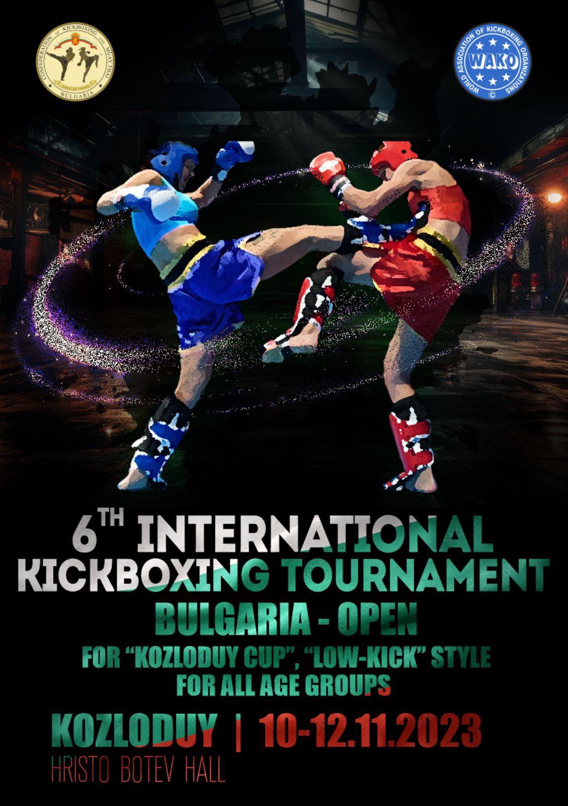 SET Online Kickboxing 6th INTERNATIONAL KICKBOXING TOURNAMENT BULGARIA