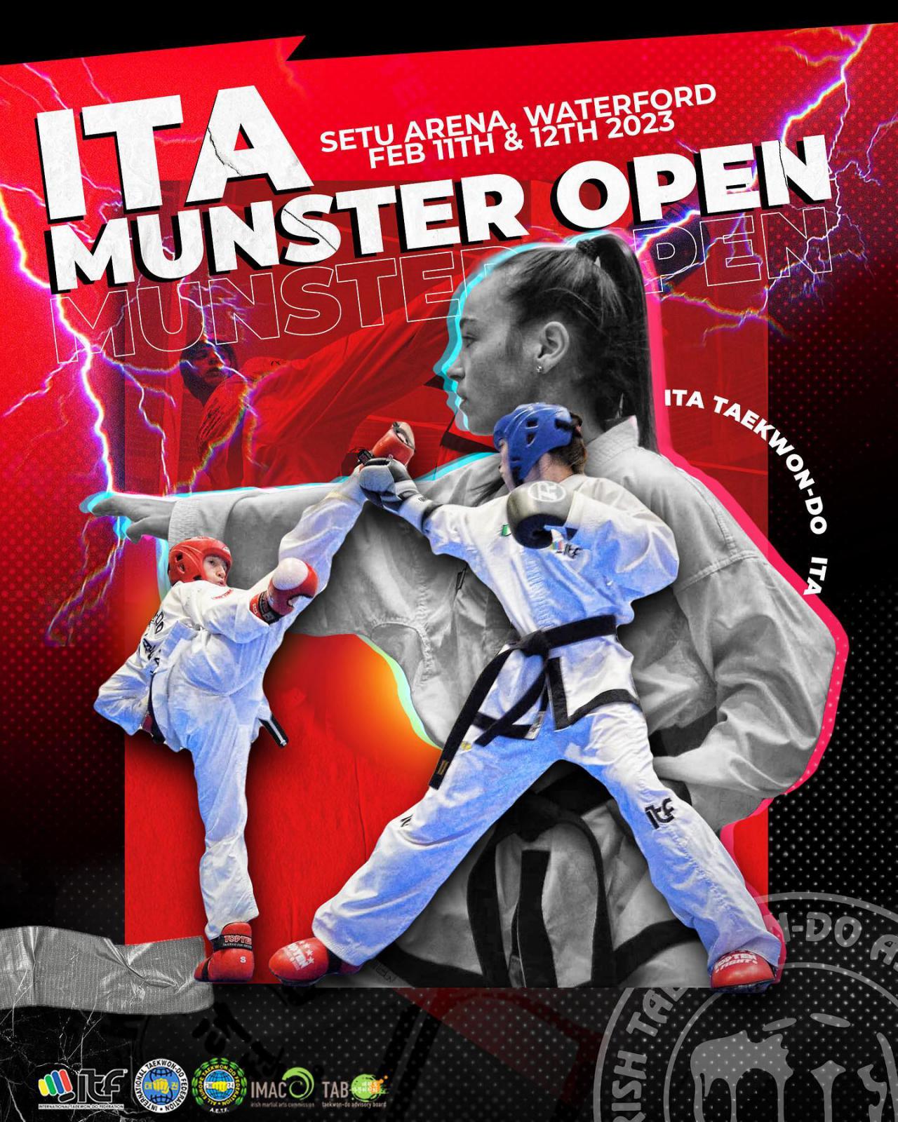 SET Online Taekwondo ITF MUNSTER OPEN 2023 IRISH TAEKWON-DO ASSOCIATION